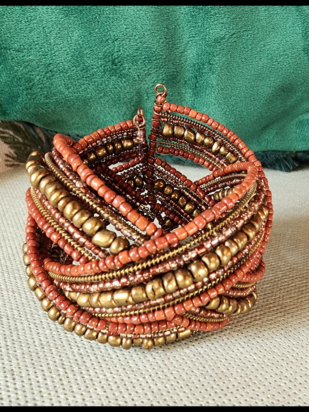 Beaded Cuff Bracelet